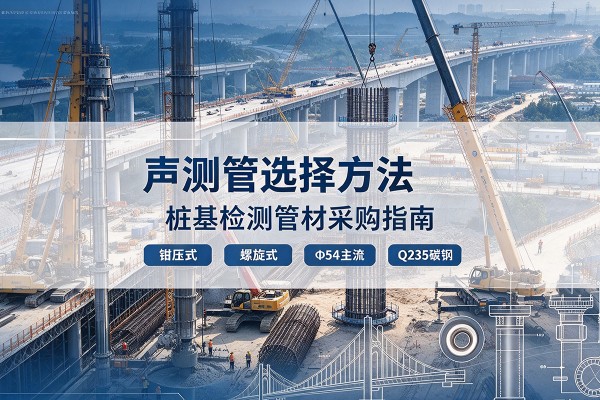 翔安声测管选型标准