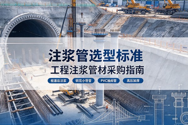 翔安注浆管选型标准