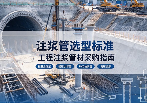 翔安注浆管选型标准